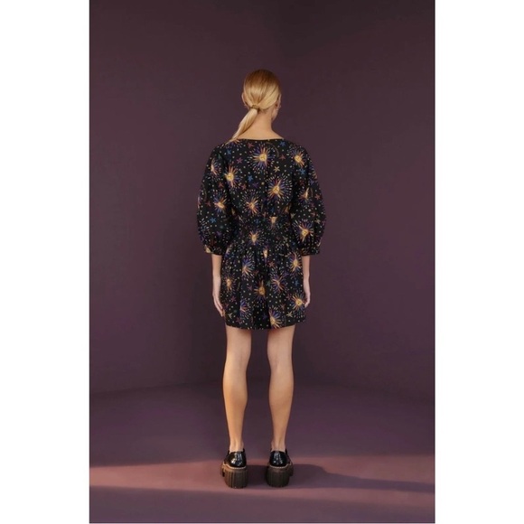 NWT Farm Rio Rainbow Suns Organic Cotton Mini Dress - Picture 10 of 10